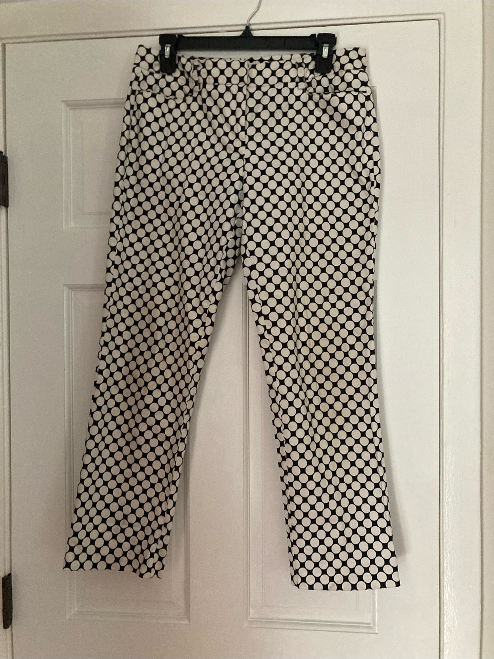New York & Company Black and White Polka Dot Pants.